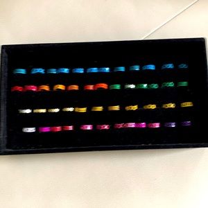Toe Rings Adjustable ** 5 for $20!!  ** Pick 5 for $20! Colorful Metal